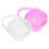 2Pcs Portable Baby Pacifier Holder Case Assorted Colors PP Storage Box 6