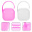 2Pcs Portable Baby Pacifier Holder Case Assorted Colors PP Storage Box 8