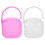 2Pcs Portable Baby Pacifier Holder Case Assorted Colors PP Storage Box 7