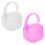 2Pcs Portable Baby Pacifier Holder Case Assorted Colors PP Storage Box 11