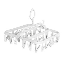 Clothes Drying Hanger Foldable Hanger 1set Silver