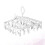Clothes Drying Hanger Foldable Hanger 1set Silver 5