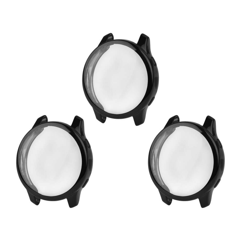 9Pcs Tpu Watch Cover Anti-Scratch Shell Durable Protective Case Black 013315557961