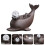Coffee Creative Ceramic Aromatherapy Dolphin Incense Holder 11