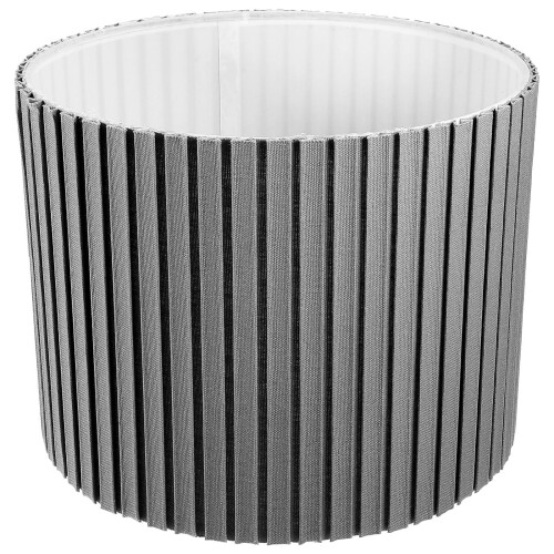 Simple Grey Cloth Lampshade Bedside Lamp Shade Easy Installation 2