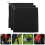 3Pcs Portable Black Microfiber Golfing Towels Breathable Outdoor Use 4