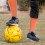 1Set Voetbal Scheenbeschermer Met Ademend PU Nylon 9