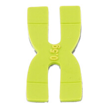 Durable Yellow Silicone Racket Weight Strips for Tennis Training