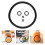 1Set Black Silicone Washers for Bathroom Vessel Sink Mounting Ring 7