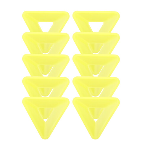 10Pcs Small Orange Soccer Cones Pe Material for Agility & Training