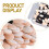 50Pcs Disposable Black Eyeshadow Brushes Soft Latex Sponge for Makeup 6