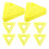 10Pcs Small Orange Soccer Cones Pe Material for Agility & Training 9