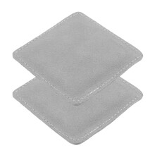 2Pcs Durable Leather Billiard Cue Towels for Daily Pool Stick Cleaning