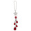 Auto Hangende Decoratie Auto Strass Hanger Achter Rood 1