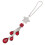 Auto Hangende Decoratie Auto Strass Hanger Achter Rood 5