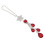 Auto Hangende Decoratie Auto Strass Hanger Achter Rood 3