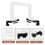 1Pc Lightweight Violin Bow Collimator Silver Durable Teaching Tool 6