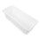 2pcs Rectangular Planter Box White Plastic Pots with Drainage Tray for Balcony and Home Gardening 1