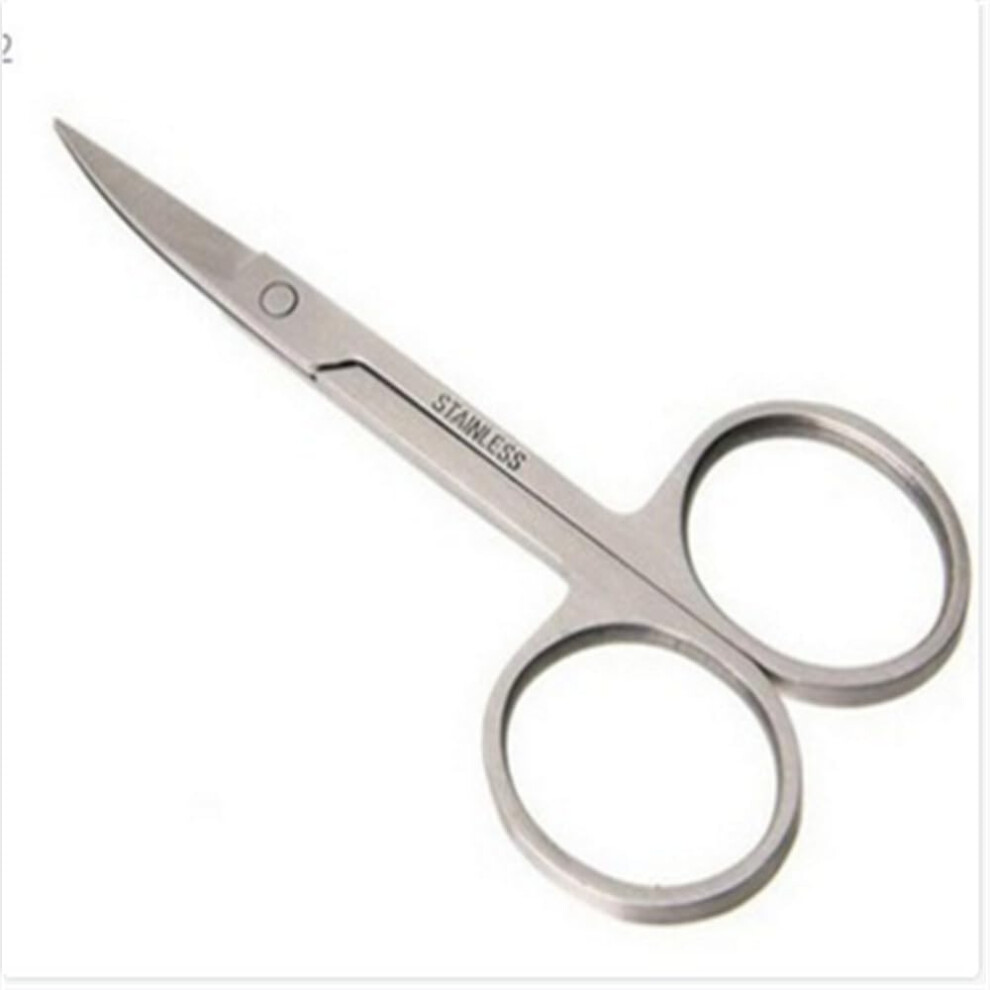 Stainless Steel Cuticle Precision Beauty Grooming for Nail Facial Hair Eyebrow Eyelash Nose Hair Professional Manicure Scissors,01,h Ref: 1385