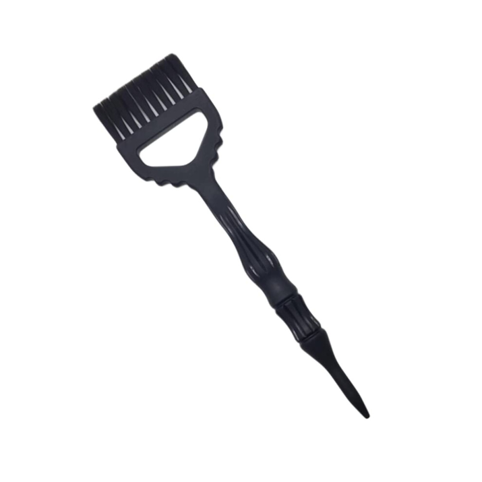 2pcs Large Nylon Hair Coloring Brush with Pointed Tail Comb for Precise Salon and Home Use