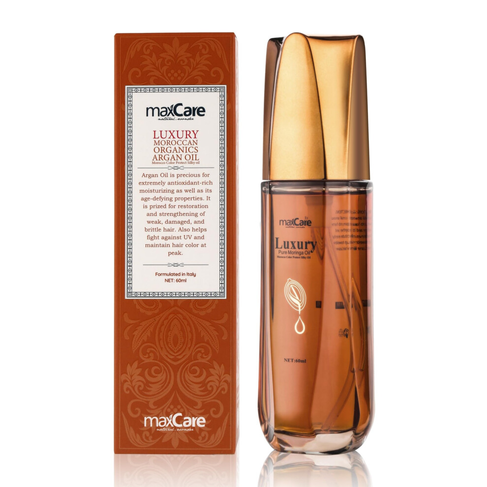 Argan Oil Hair Serum 60ml â for Frizz Control, Damaged Hair , Deep Hydration, Sulfate