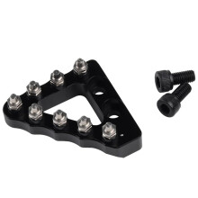Motorcycle Brake Pedal and Gear Shift Lever with Oversized Tip for Beta RR Xtrainer 125480 Black