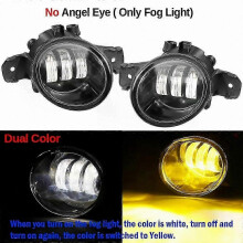 LED-Nebelscheinwerfer und Tagfahrlampen-Montage, H11-kompatibles Angel Eyes-Design für die vordere Stoßstange NP300 Navara D23