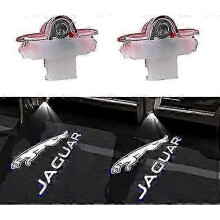 Für Jaguar XJ XK XJL X351 X-Type LED Türlogo Projektor Pfütze Licht Ghost Shadow 2 Pack ohne Kreis