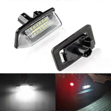 Voor Toyota Corolla E11 Crown S180 Starlet EP91 Vios Previa ACR50 GSR50 Auto Achterste Canbus LED kentekenverlichting kentekenplaatlamp