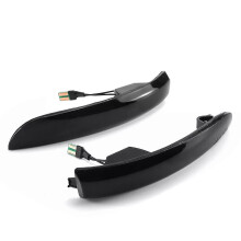 Dynamische Seitenspiegel-Blinker für Ford Focus 3 MK3 2012-2018 SE/ST/RS Gehäuse, Amber LED js