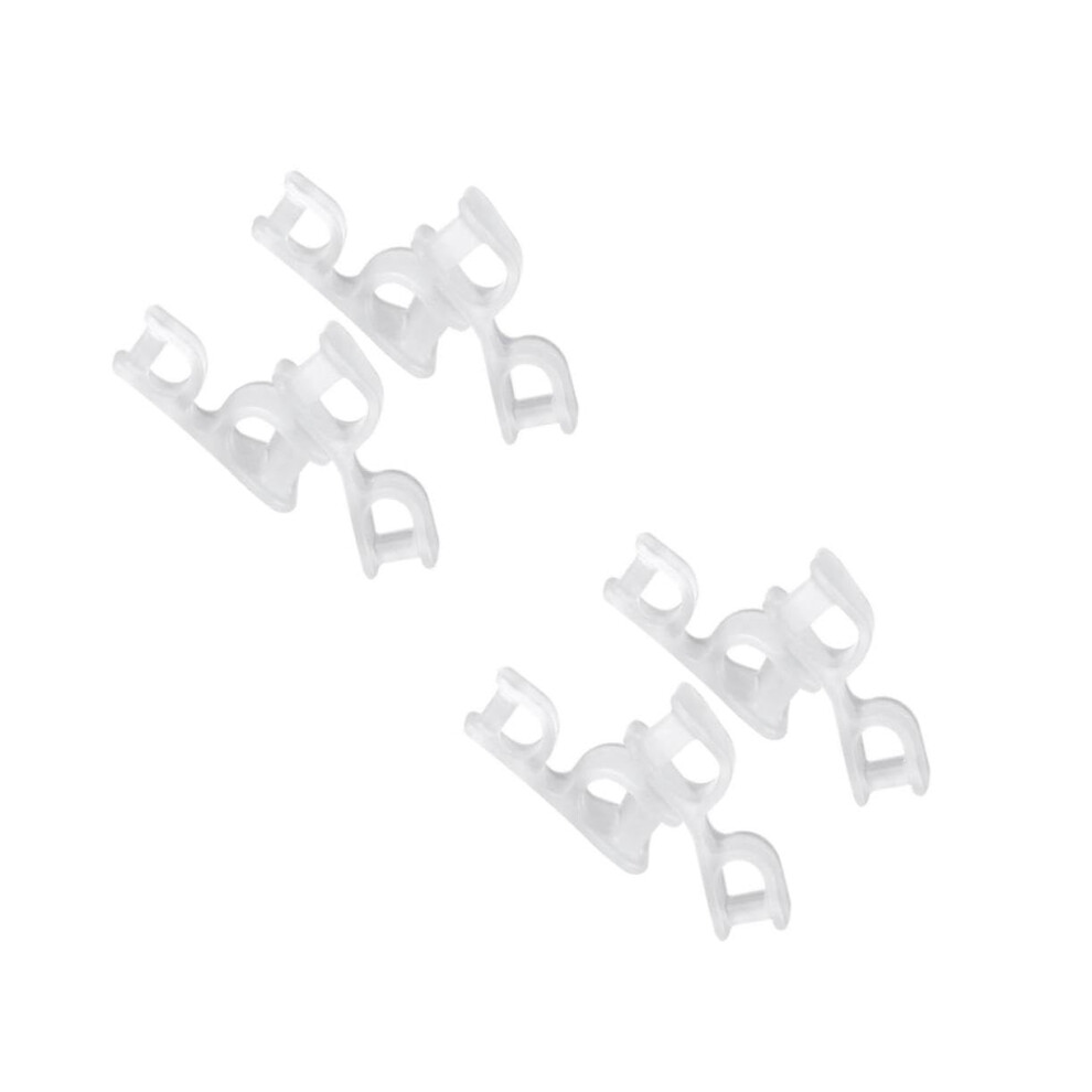8 Pairs Toe Separators Bunion Corrector for Gentle Toe Alignment and Orthopedic Pain Relief