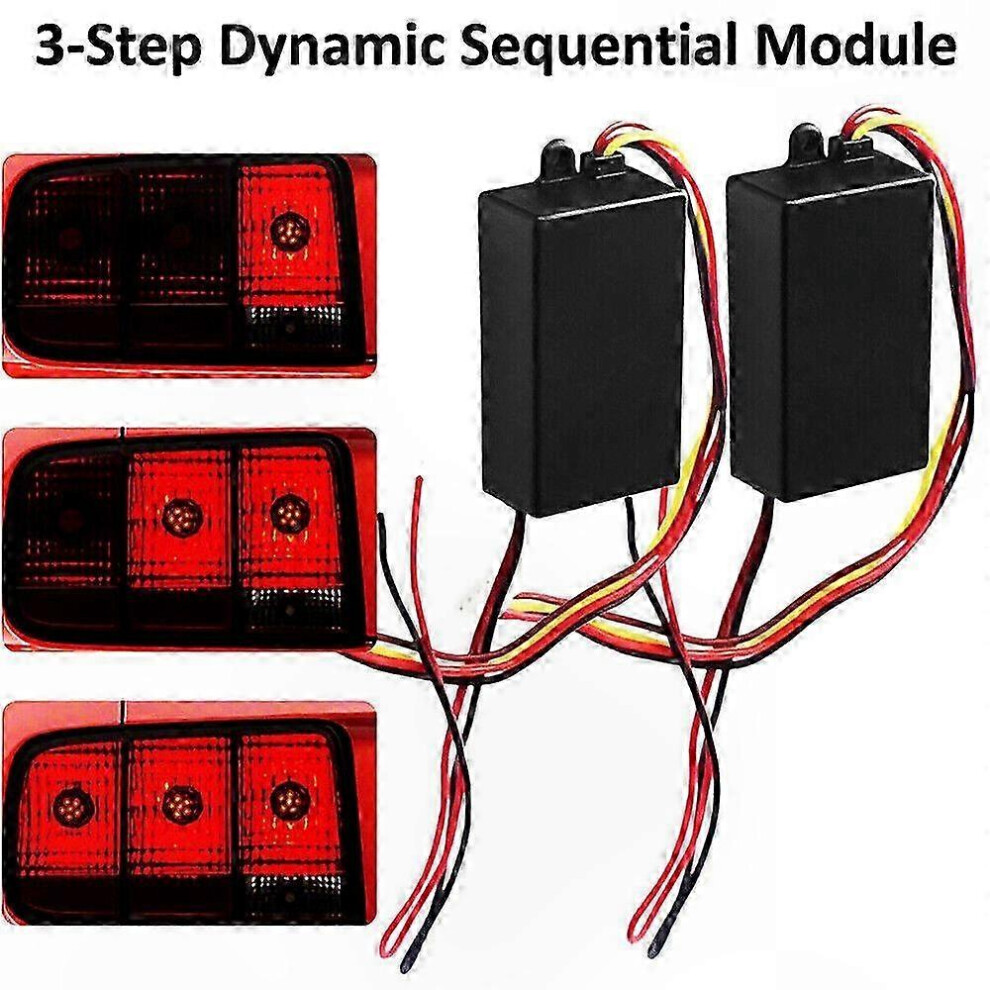 3-Step Sequential Chase Flash Module For Vehicle Turn Signal S Light 6935161587531