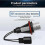 2Pcs LED Angel Eyes Marker Lampen passen für E39 E53 E60 E61 E63 E64 E65 E66 E83 X3 E53 X5 2025 4