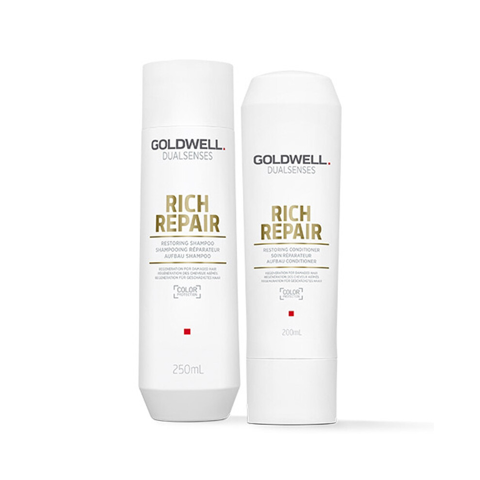 Goldwell Dual Senses Rich Repair Restoring Shampoo 250Ml And Condition