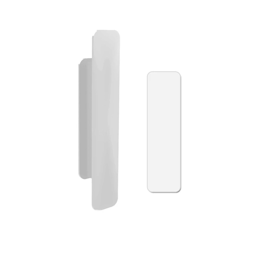 8Pcs White Cabinet Drawer Handles Selfadhesive Door Pulls With Ergonomic Groove Grip 9455672514668