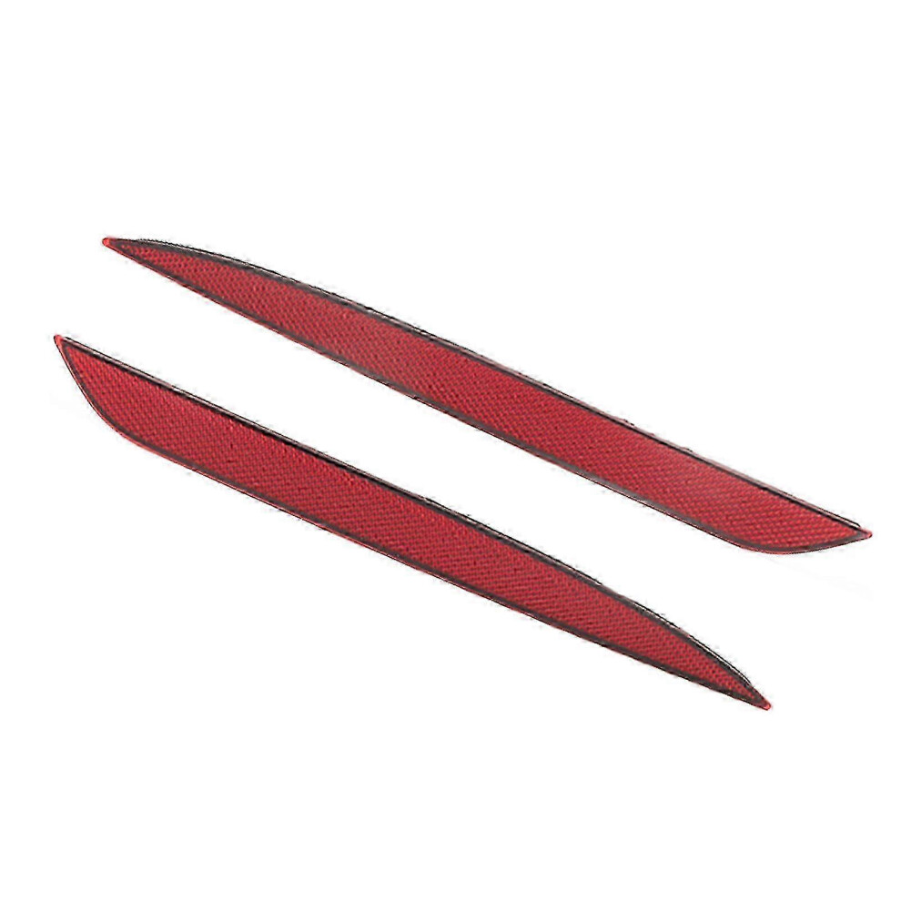 Rear Bumper Reflector Pair For Tesla Model Y 2020-2023,,1495817 00 C Left&Right 26S Red 6935161617900