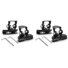 Universelle LED-Lampenstangenhalterungen, verstellbare Haubensäulenhalterungen, LED-Arbeitslampenhalter, Klammerhalter 4 PCS