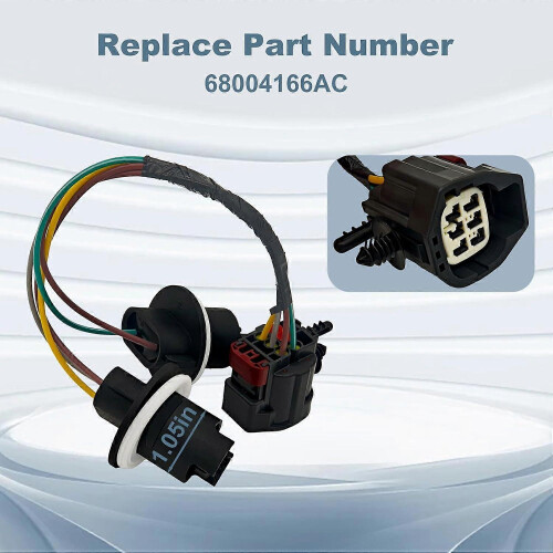 Πλεξούδα καλωδίωσης πίσω φώτων για Jeep Wrangler JK 20072018 OEM 68004166AC Εύκολη εγκατάσ 1