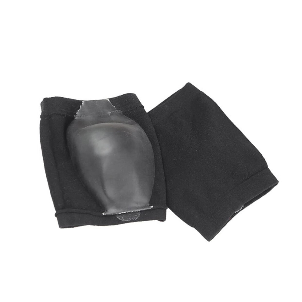 Black Gel Heel Socks For Cracked Heels Moisturizing Breathable Ankle Design Reusable Pair