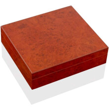Cigar Humidor Travel Case B Style with BuiltIn Hygrometer and Humidifier for Moisture Control