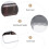 Raindrops Storage Shelving For Bathroom Accessories 1pcs White Plastic 11