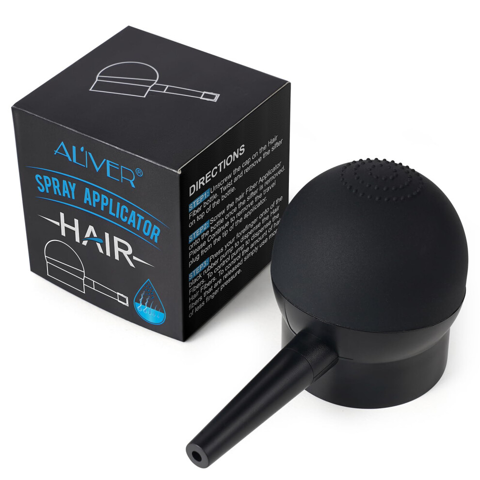 Hair Fiber Applicator Pump Spray Nozzle for 42mm Bottles, Precision Application and Even Coverage