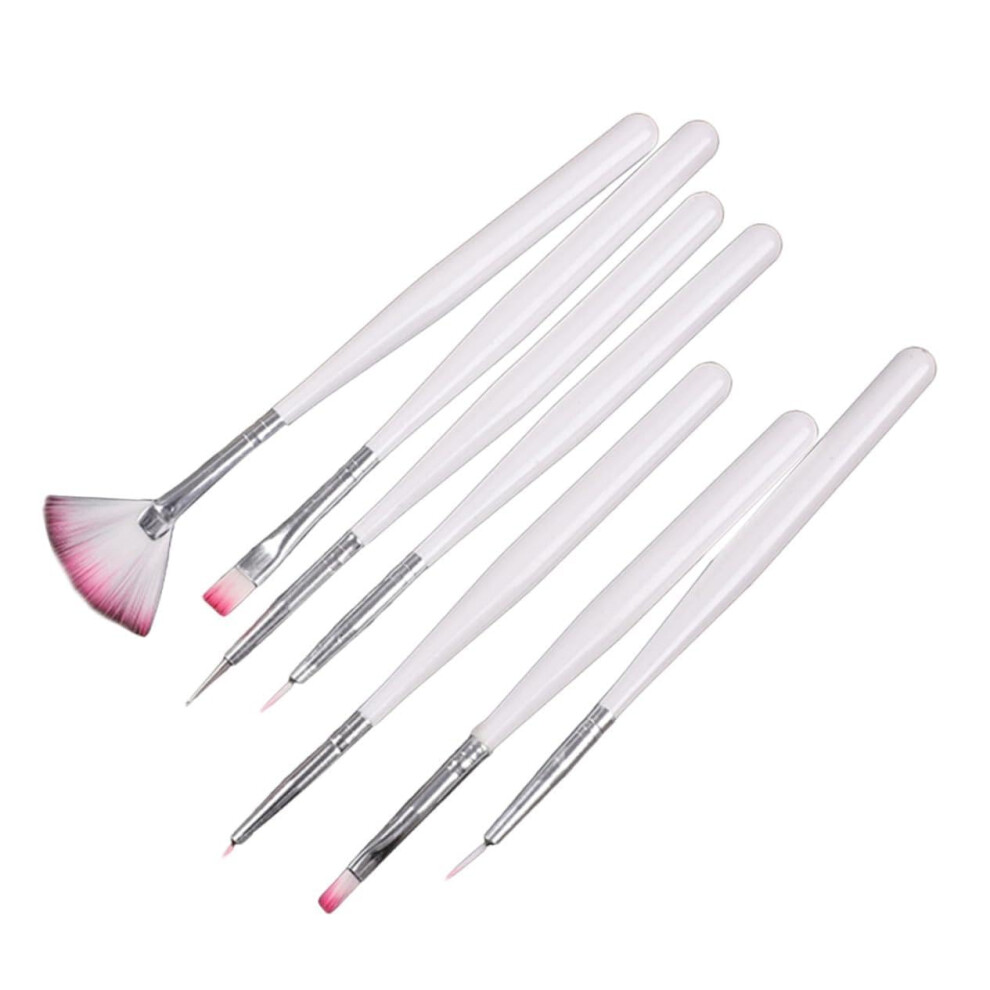 Nail Art Brush Set 14pcs Professional Manicure Brushes for Precise Lines DIY Salon and Home Use