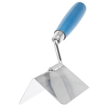 Drywall Corner Trowel Stainless Steel Inside Corner Finishing Tool with Ergonomic Comfort Grip Ref: 5732