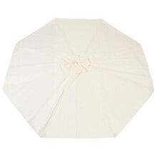 Patio Umbrella Replacement Canopy Rainproof SunResistant Outdoor Cover White Easy Install
