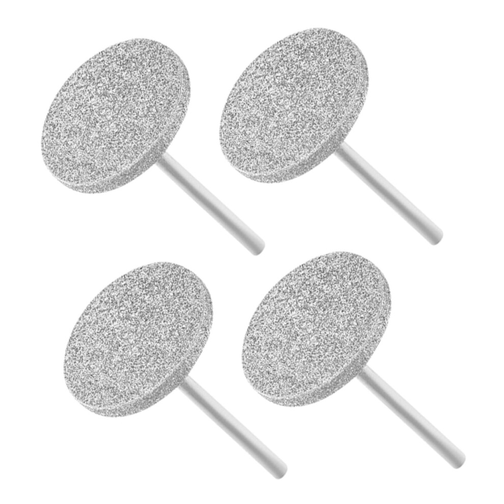 4pcs Professional Nail Drill Bits and Sanding Discs for Manicure Prep and Smooth Finishing