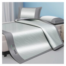Queen Size Cooling Mattress Pad for Hot Sleepers with Ultra Cooling Bamboo Surface, Foldable Breathable Ice Silk Topper 90x190cm Style5