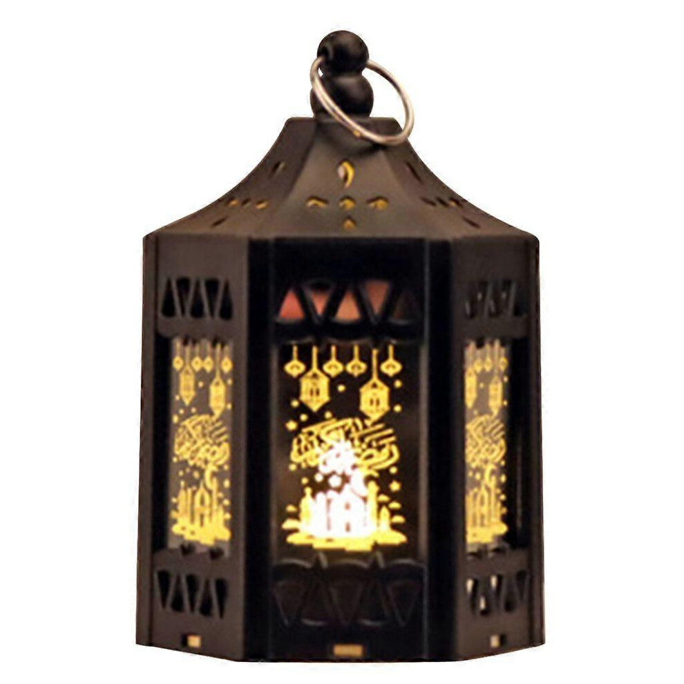 (As Show, White) Eid Mubarak Lantern Led Wind Lamp Ramadan Decorations For Home Party Ramadan 5213747815430