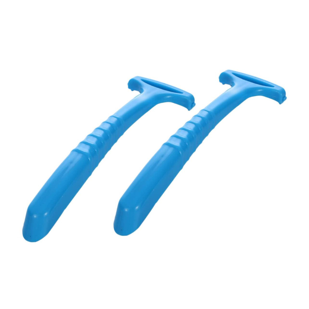 2pcs Foot File Callus Remover Pedicure Tool with Dual Abrasive Surfaces and UShaped Head