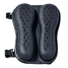 Motorcycle Gel Seat Cushion with 3D Honeycomb Shock Absorption, Breathable AntiSlip Pad for Long Rides (1pc)